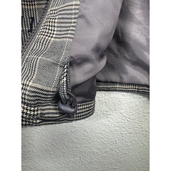 Han Kjobenhavn Men’s XL “Combat Jacket” Plaid Design Gray Zip Up - Picture 12 of 16